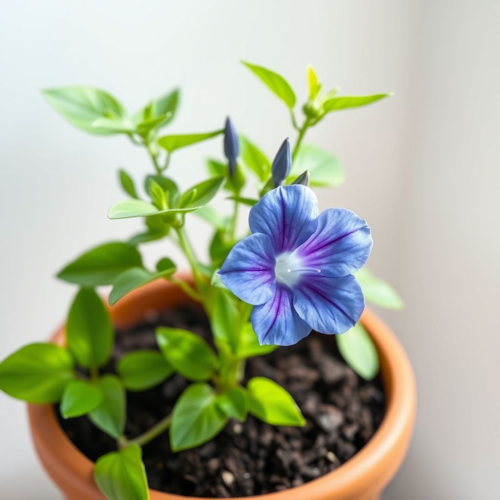 Blue Evening Primrose Flower Seeds for Planting in Night Gardens