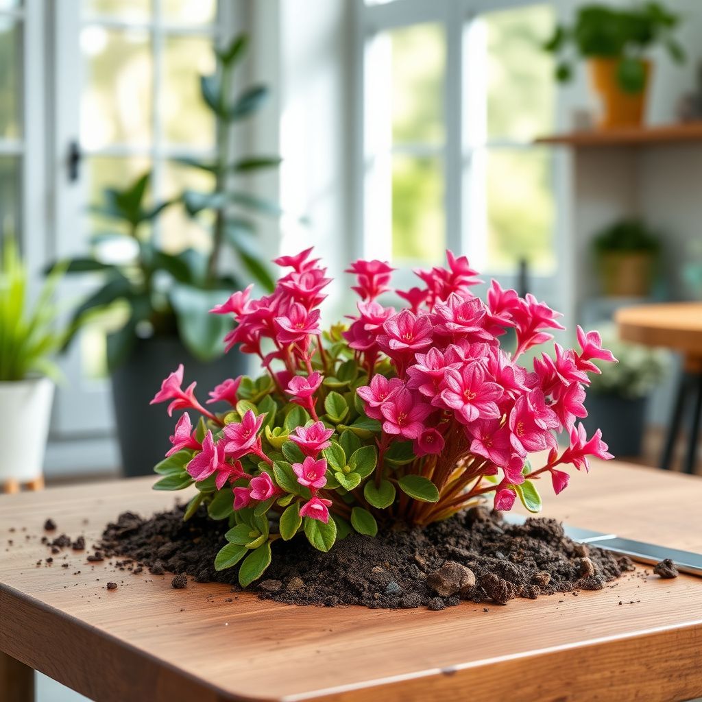 Pink Sedum Spurium Flower seeds for Planting - Colorful Display, Heirloom & GMO Free Seeds for Home Garden