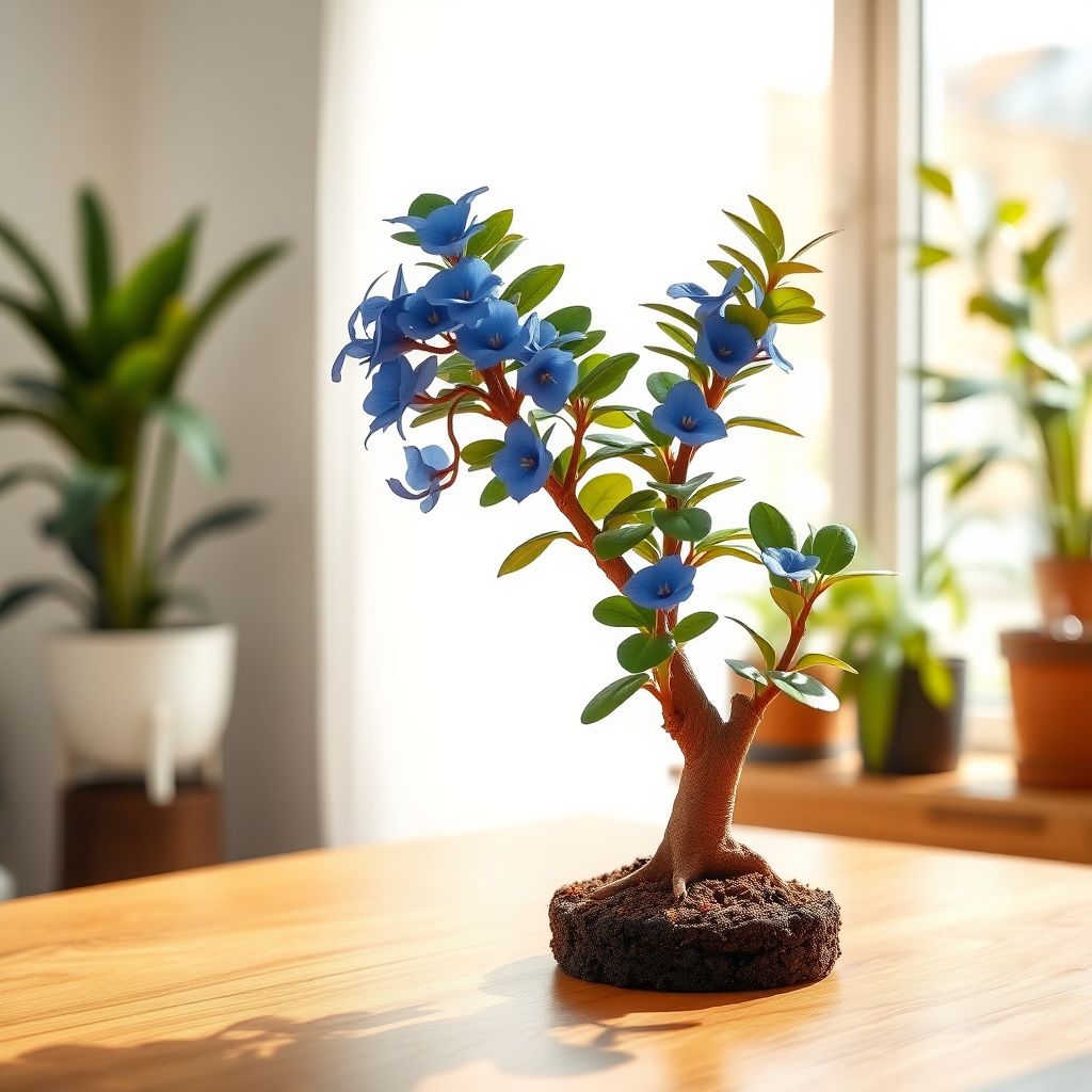 Adenium Bonsai Flower Seeds - Blue Planting