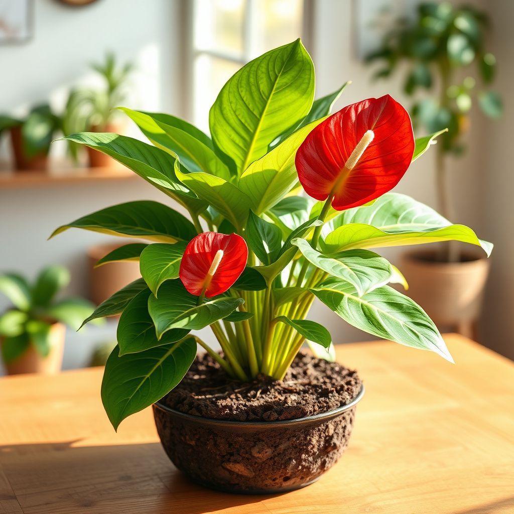 Anthurium Flower seeds for Planting Hardy Variety Heirloom & GMO Free Seeds for Home Garden
 
 Sale