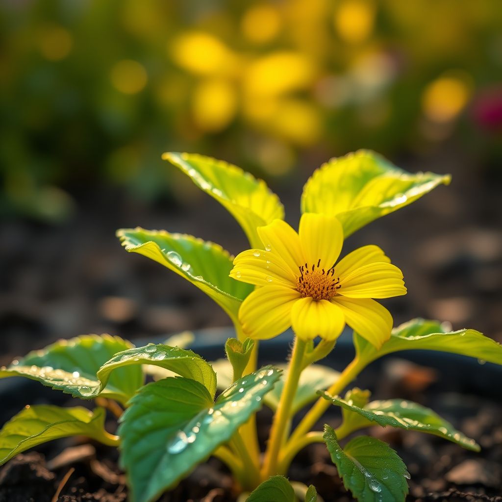 Yellow Xanthina Flower Seeds Planting Guide