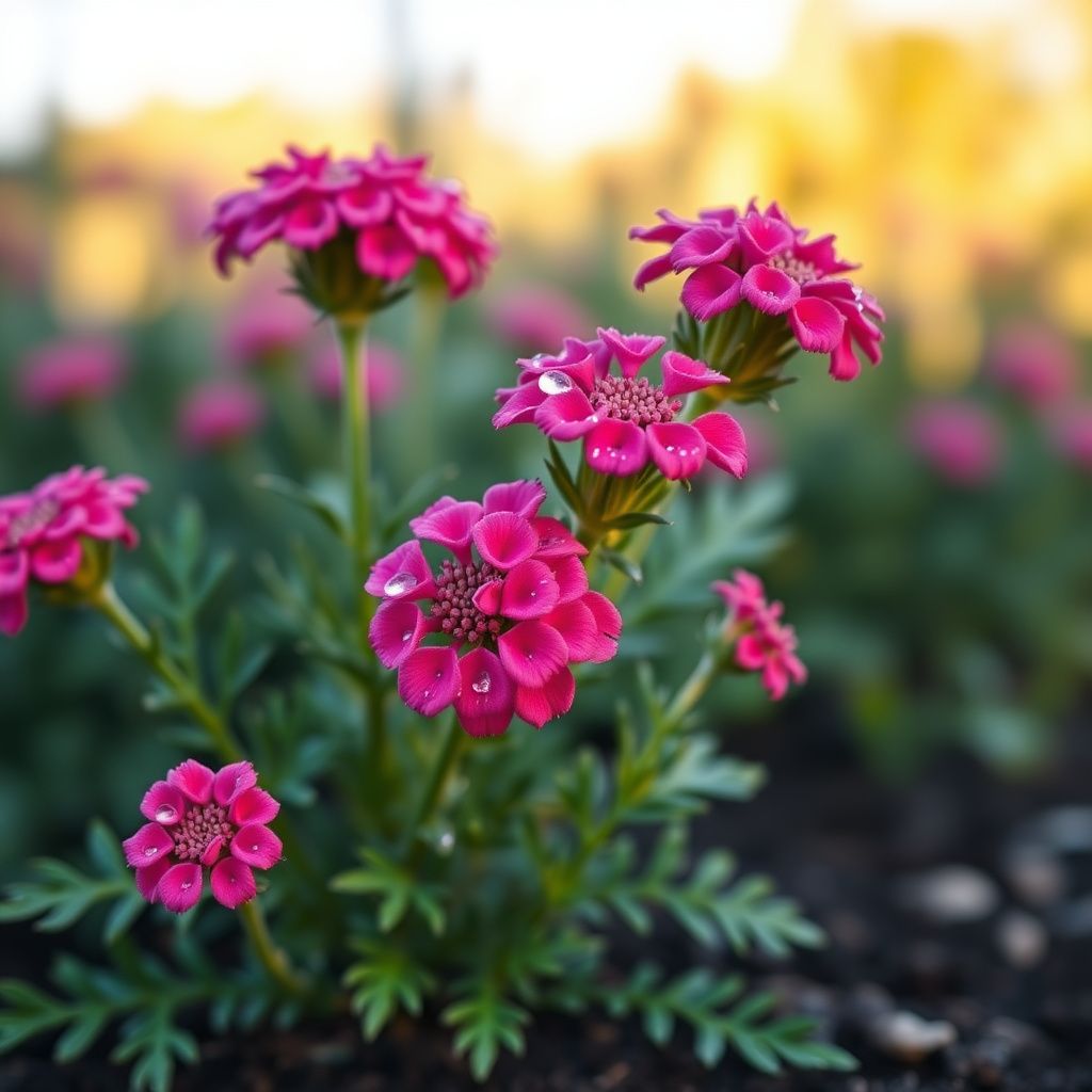 Achillea Cerise Queen Yarrow Flower Seeds for Bright Pink Blooms