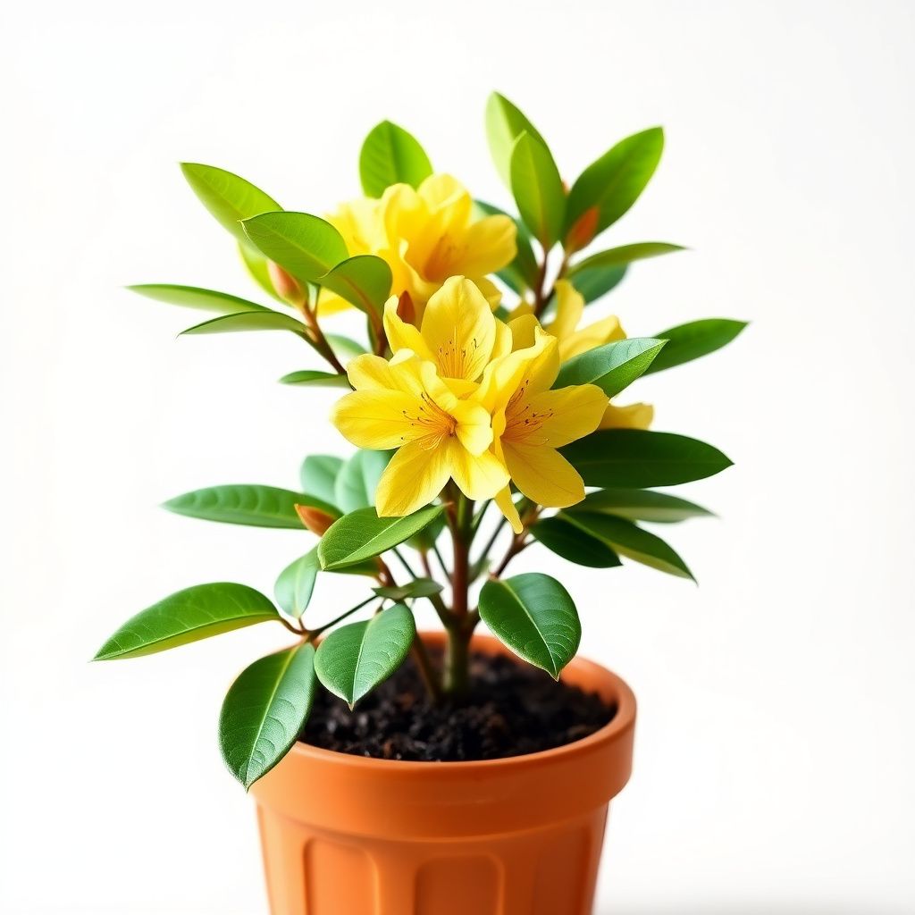 Yellow Rhododendron Flower seeds for Planting Long Bloom Season Heirloom & GMO Free Seeds for Home Garden 
 
 Sale