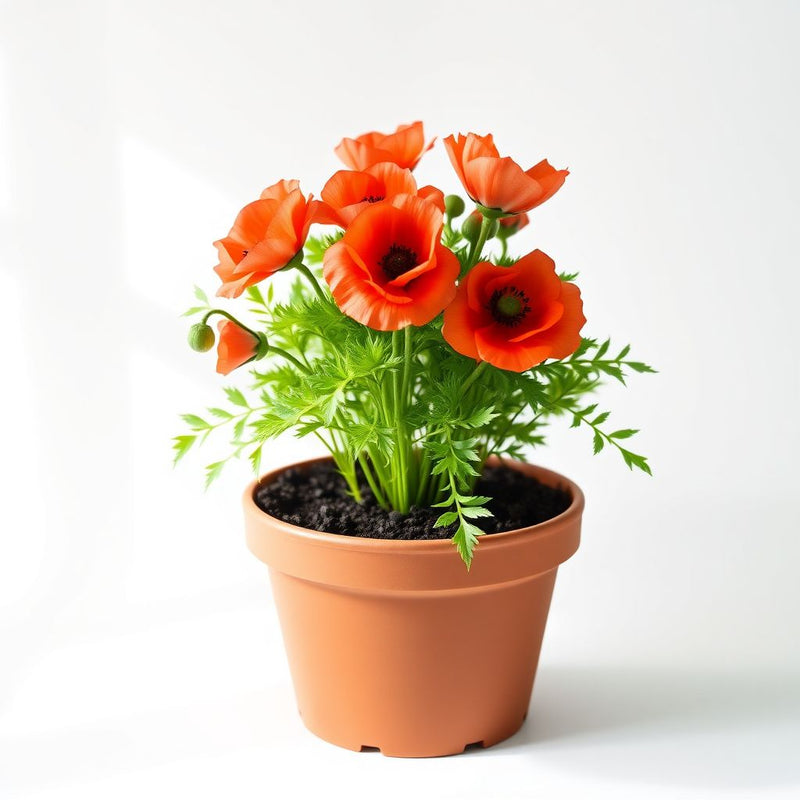 Ballerina Mix Poppy Seeds for Elegant, Colorful Poppy Flowers