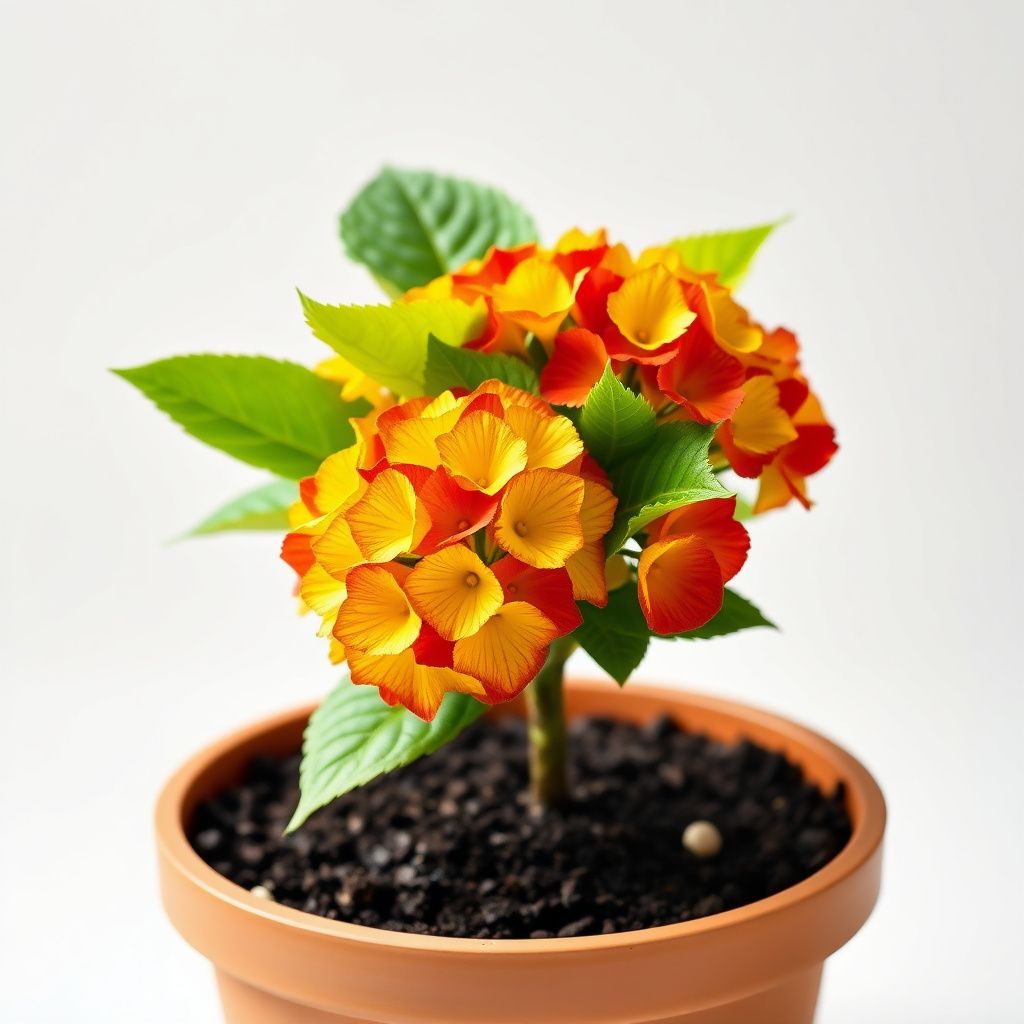 Yellow Red Hydrangea Flower seeds for Planting - Colorful Display, Heirloom & GMO Free Seeds for Home Garden