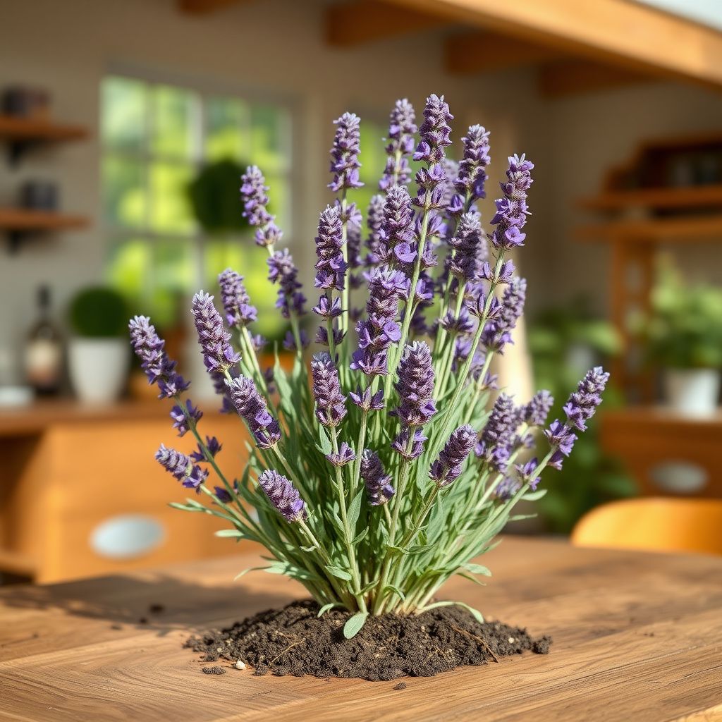 English Lavender Seeds for Home Garden Growing with Fragrant Purple Blooms