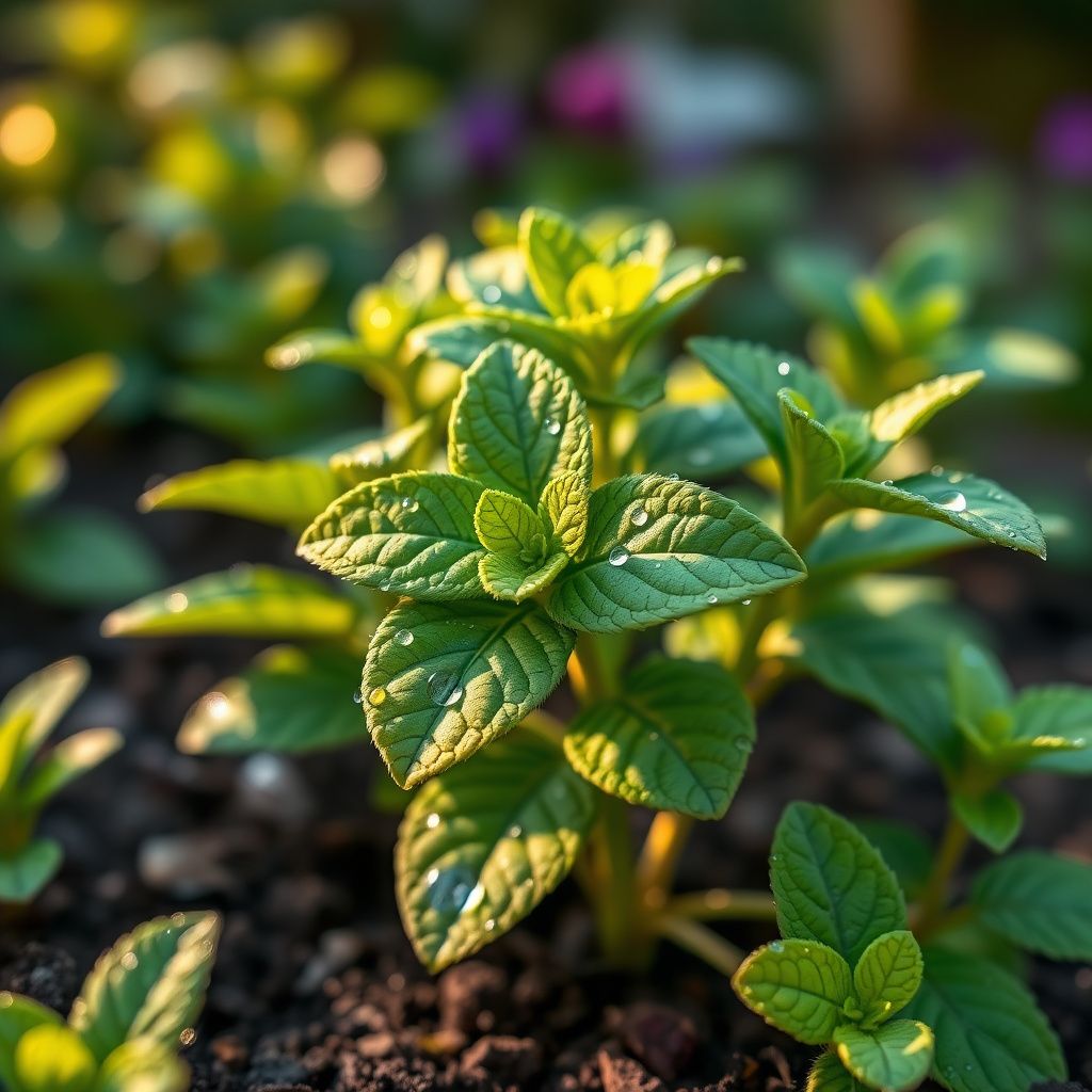 Sundial Peppermint Flower seeds for Planting Premium Quality Heirloom & GMO Free Seeds for Home Garden