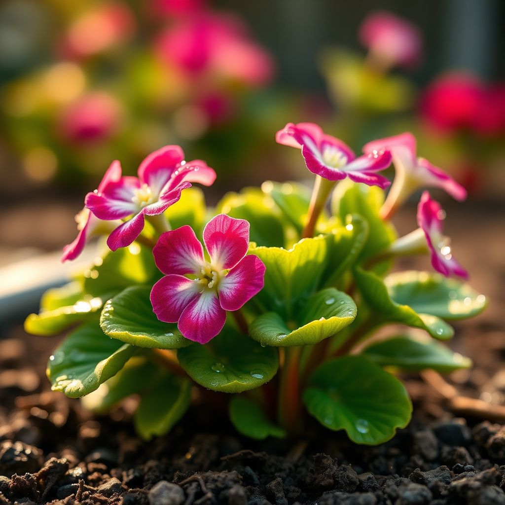 Saxifrage Rose Flower Seeds for Planting - Vibrant Garden Blooms