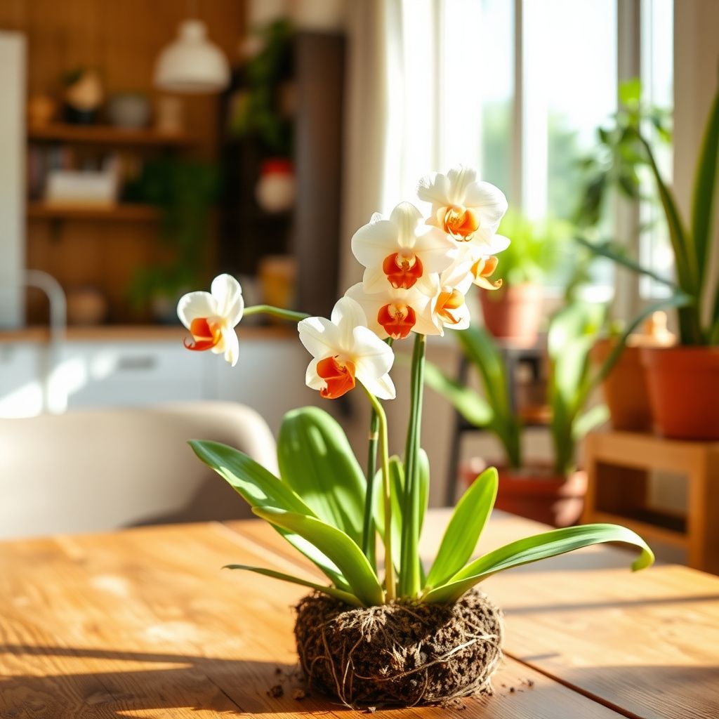 Orange White Orchid Flower Seeds – Garden Favorite Heirloom & NonGMO Seeds for Home Garden
 
 Sale