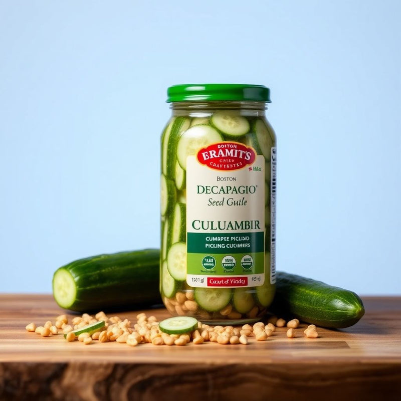 Boston Decapaggio Cucumber Seeds for Crisp Pickling Cucumbers