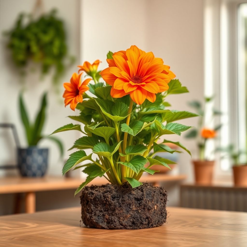Orange Ice Flower Seeds for Cool, Orange Blooms