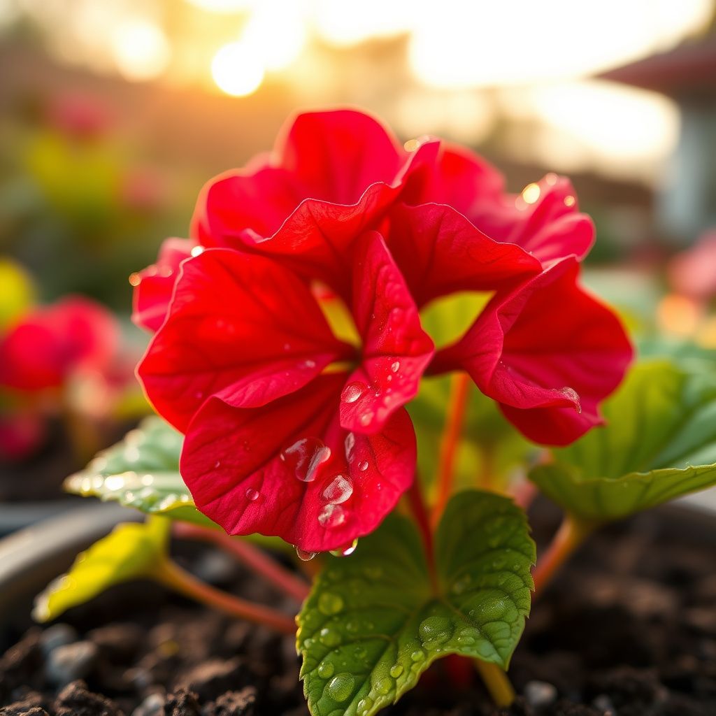 Begonia Nonstop Flower Planting Seeds for Vibrant Blooms - Perfect for Gardens and Containers