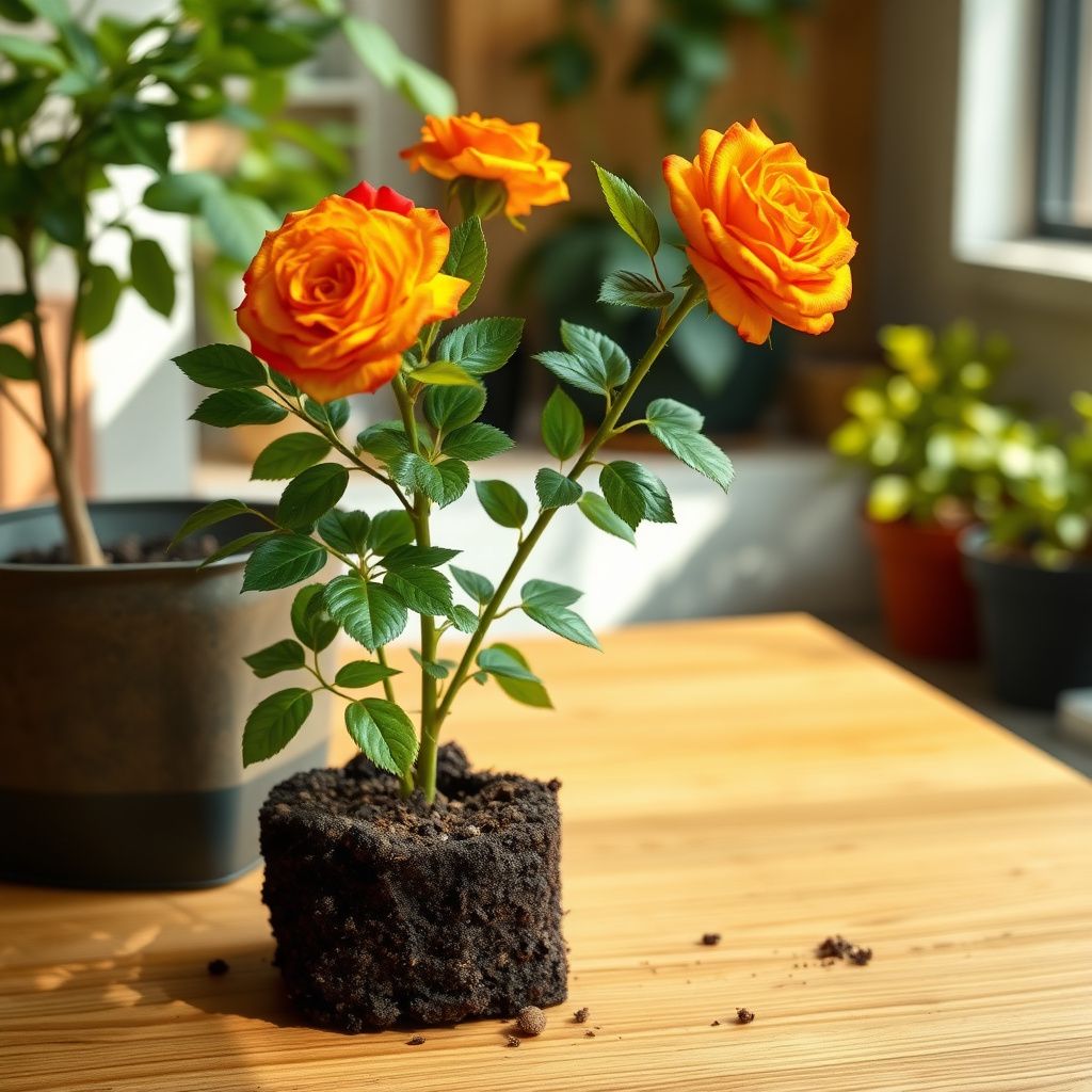 Yellow Red Rose Flower Seeds for Vibrant Garden Planting