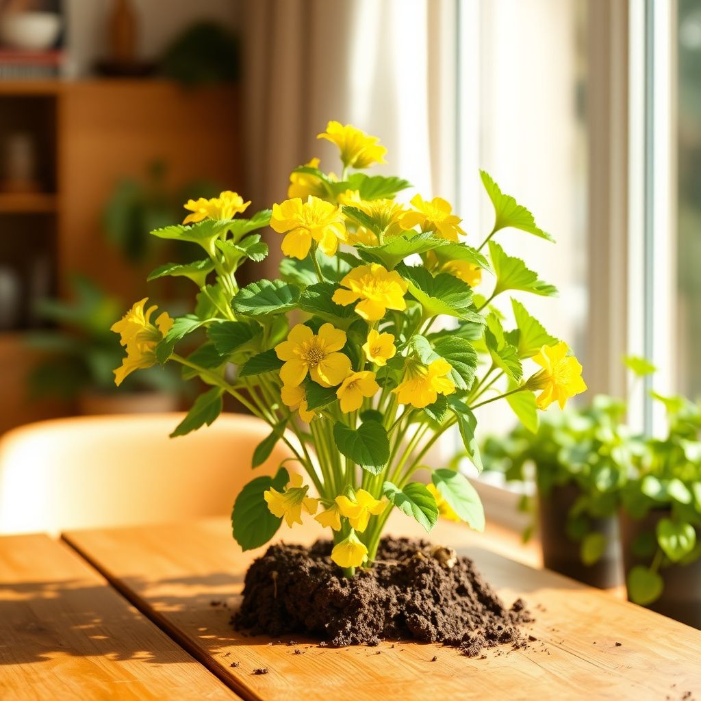 Yellow Geranium Seeds for Vibrant Garden Planting