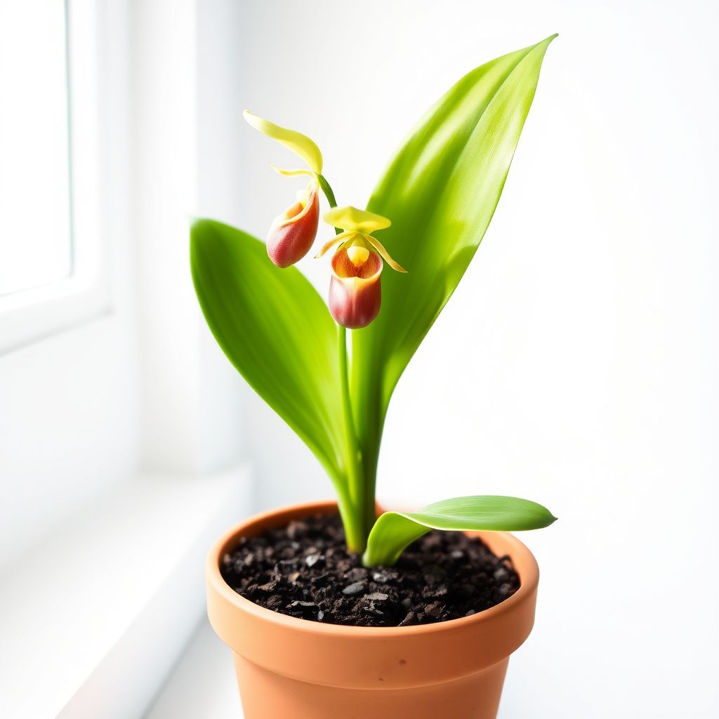 Slipper Orchid Plant Seeds for Stunning Floral Displays, Premium Quality Seeds for Gardening Enthusiasts