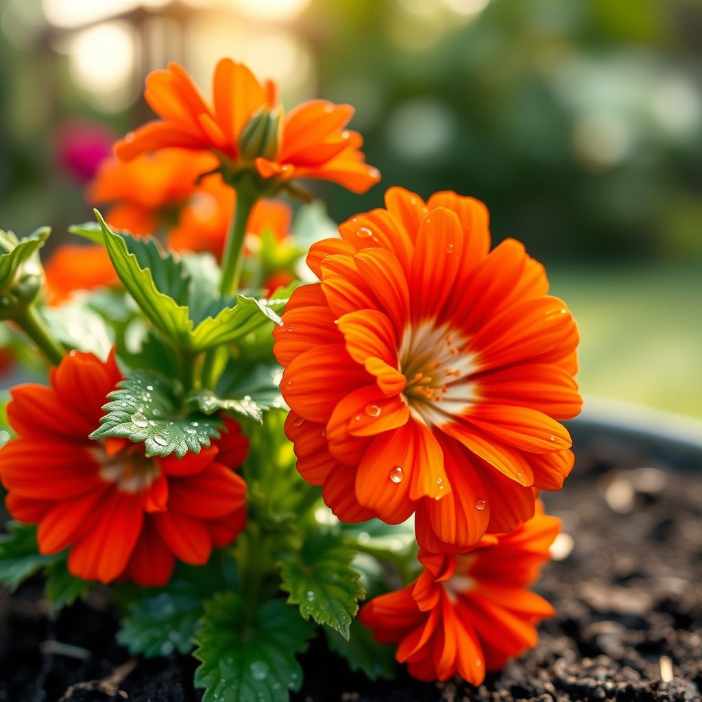 Garofano Orange Dianthus Caryophyllus Seeds for Planting flower bed