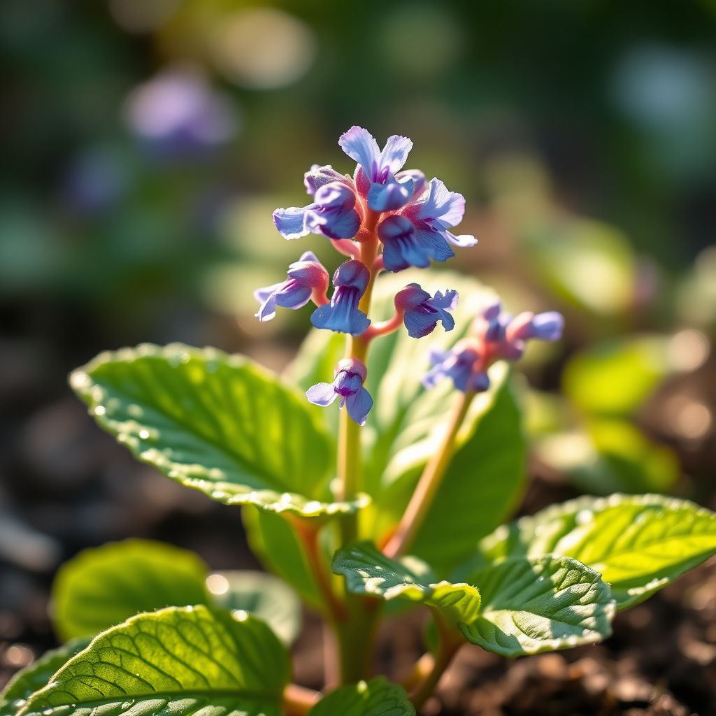 Blue Pulmonaria Lungwort Seeds for Planting