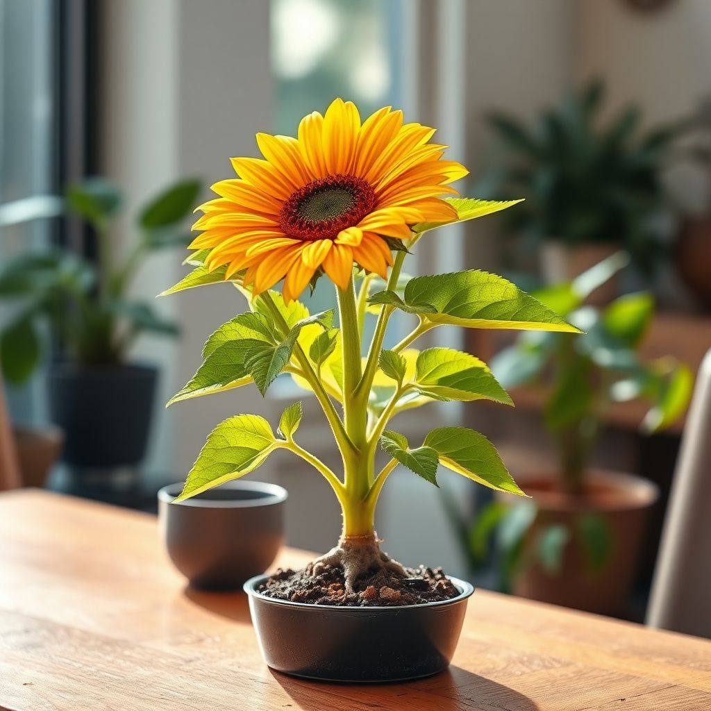 Mini Rainbow Sunflower Seeds, Ornamental Bonsai Plants