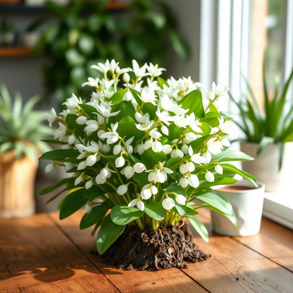 White Polygonatum Planting Seeds for a Lush Garden - Ideal for Shade