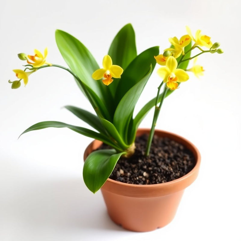 Yellow Orchid Planting Flower Seeds Yellow for Elegance