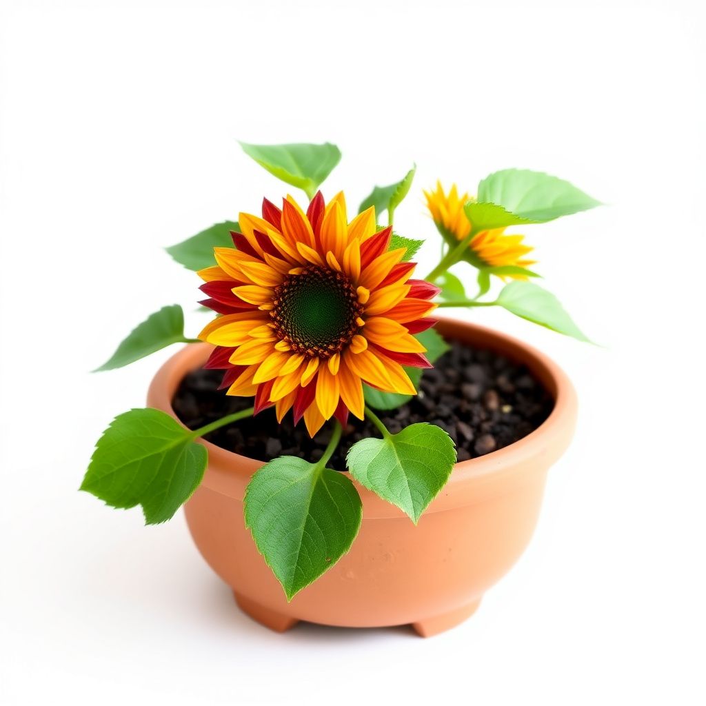 Mini Rainbow Sunflower Seeds, Ornamental Bonsai Plants