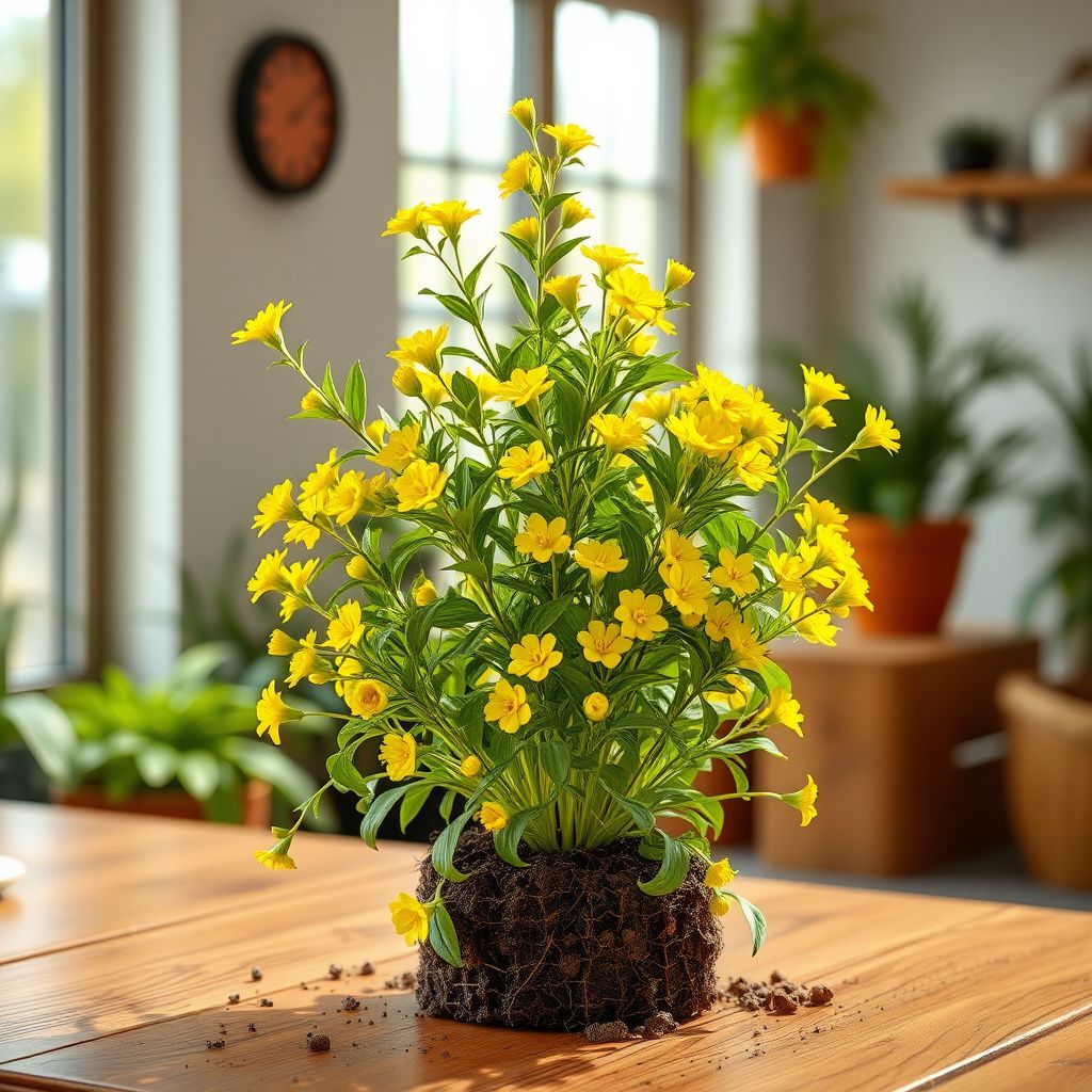 Yellow Statice Flower seeds for Planting - Premium Quality, Heirloom & GMO Free Seeds for Home Garden