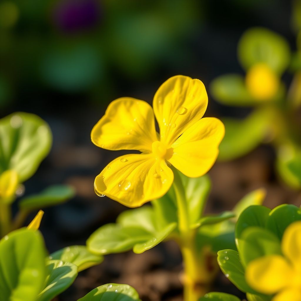 Yellow Oxalis Laciniata Flower seeds for Planting - Garden Favorite, Heirloom & GMO Free Seeds for Home Garden