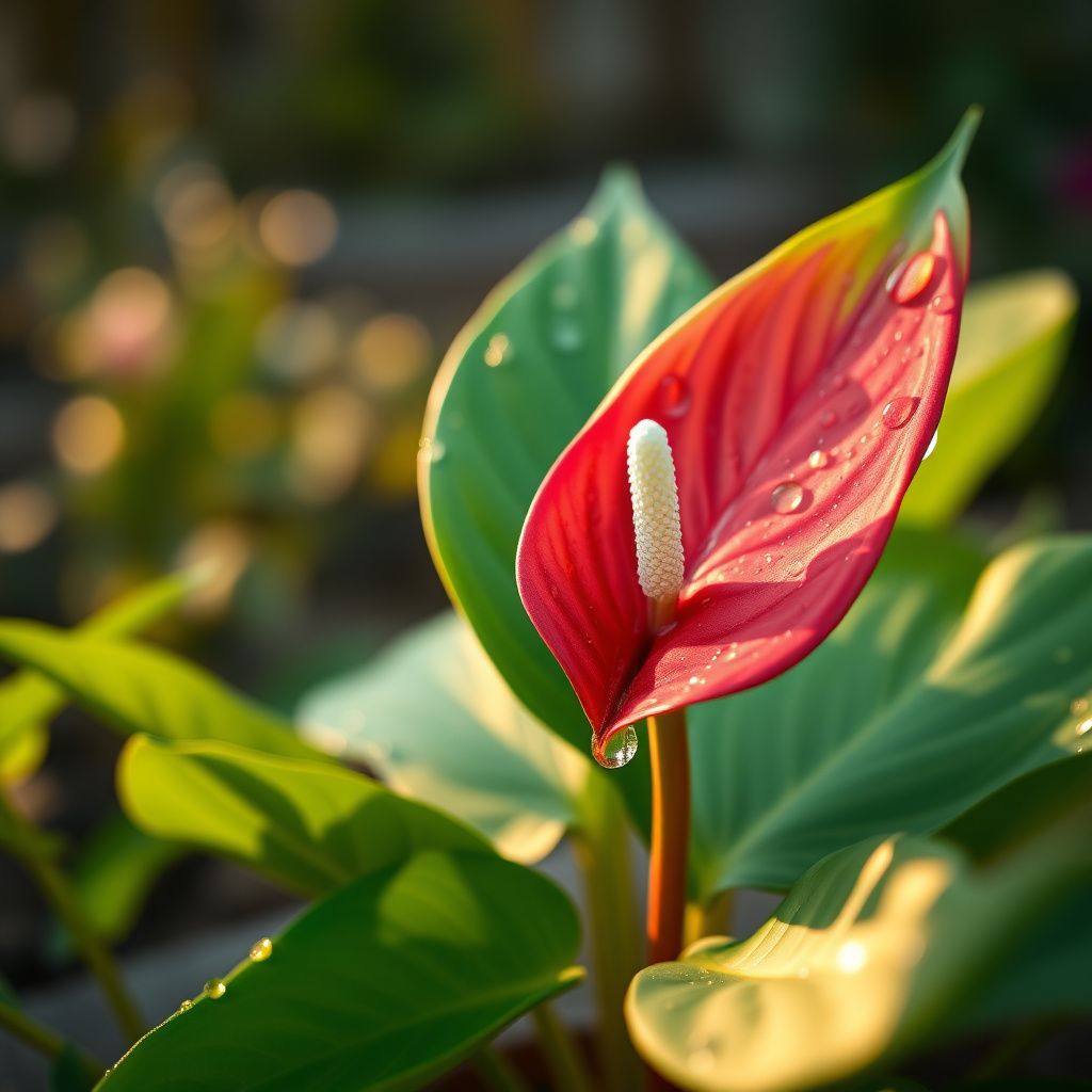 Anthurium Flower seeds for Planting - Easy to Grow, Heirloom & GMO Free Seeds for Home Garden