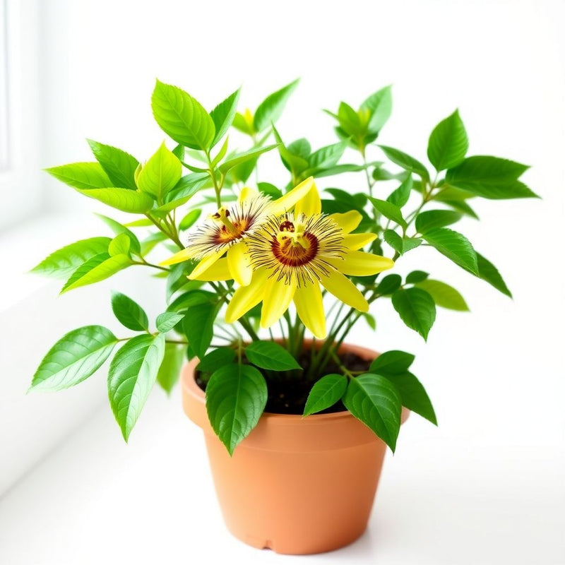 Yellow Passion Flower seeds for Planting - Perfect for Borders, Heirloom & GMO Free Seeds for Home Garden