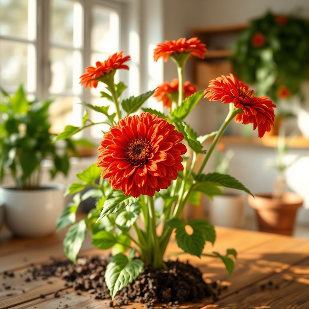 Zinnia Benary Giant Flower seeds for Planting Colorful Display Heirloom & GMO Free Seeds for Home Garden