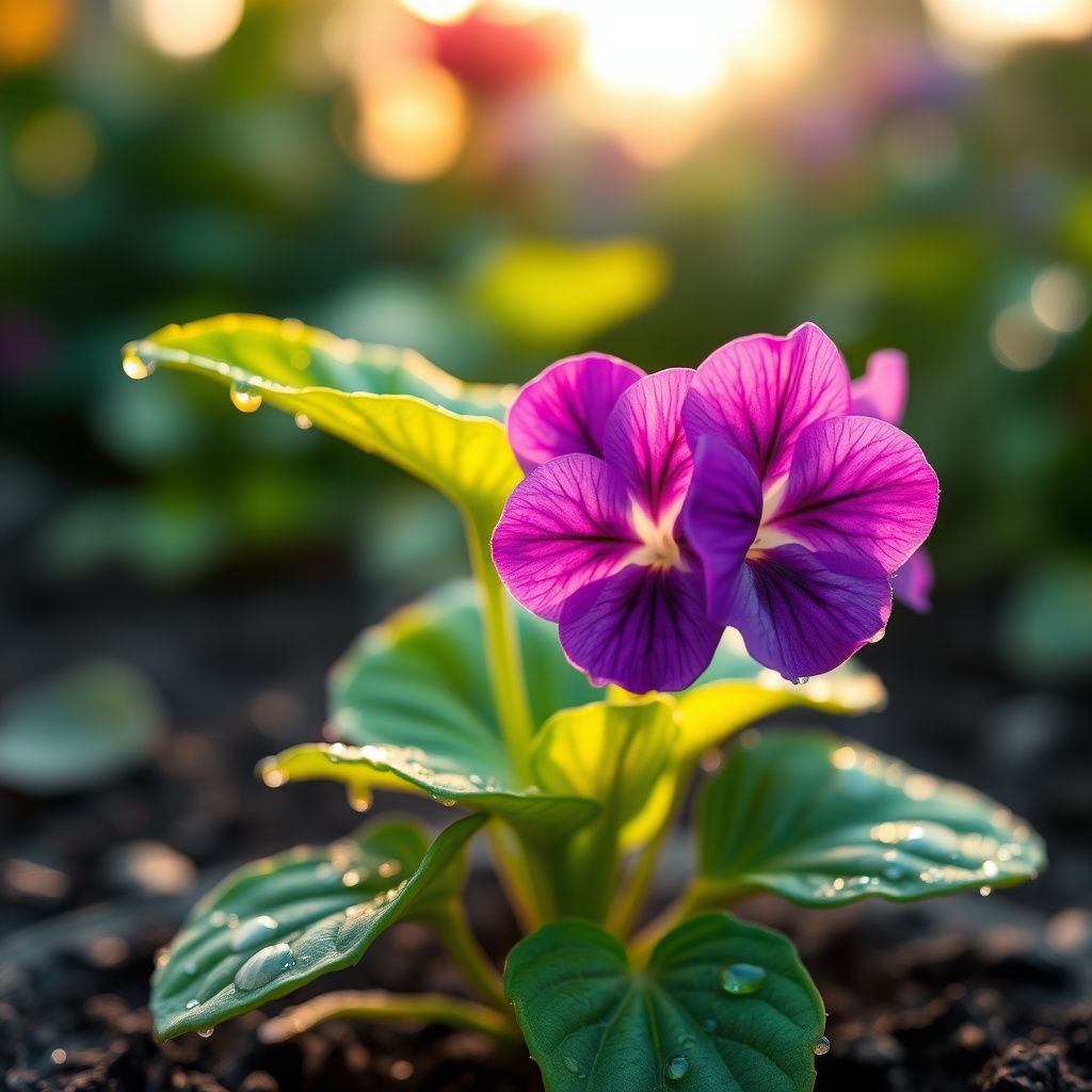 African Violet Flower seeds for Planting - Garden Favorite, Heirloom & GMO Free Seeds for Home Garden