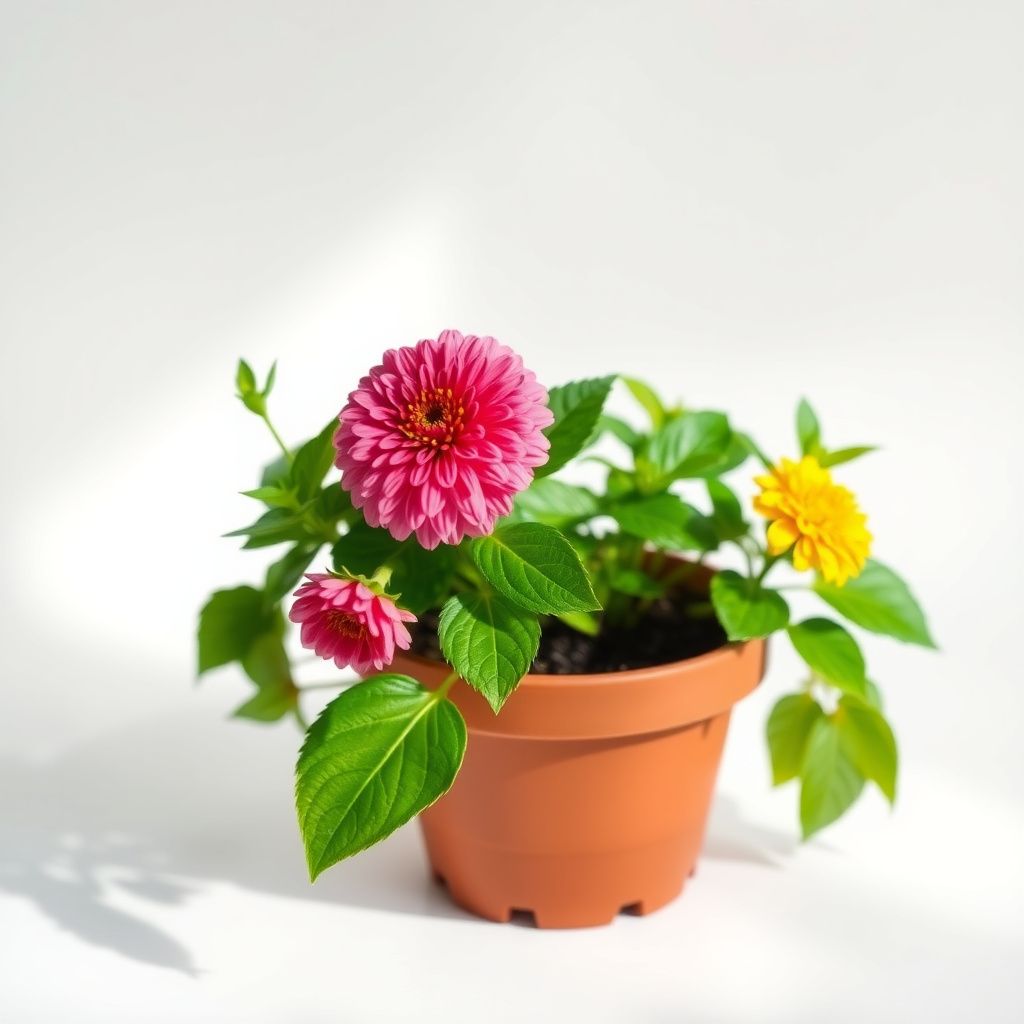 Zinnia Art Deco Flower Mix Seeds for Planting flower bed