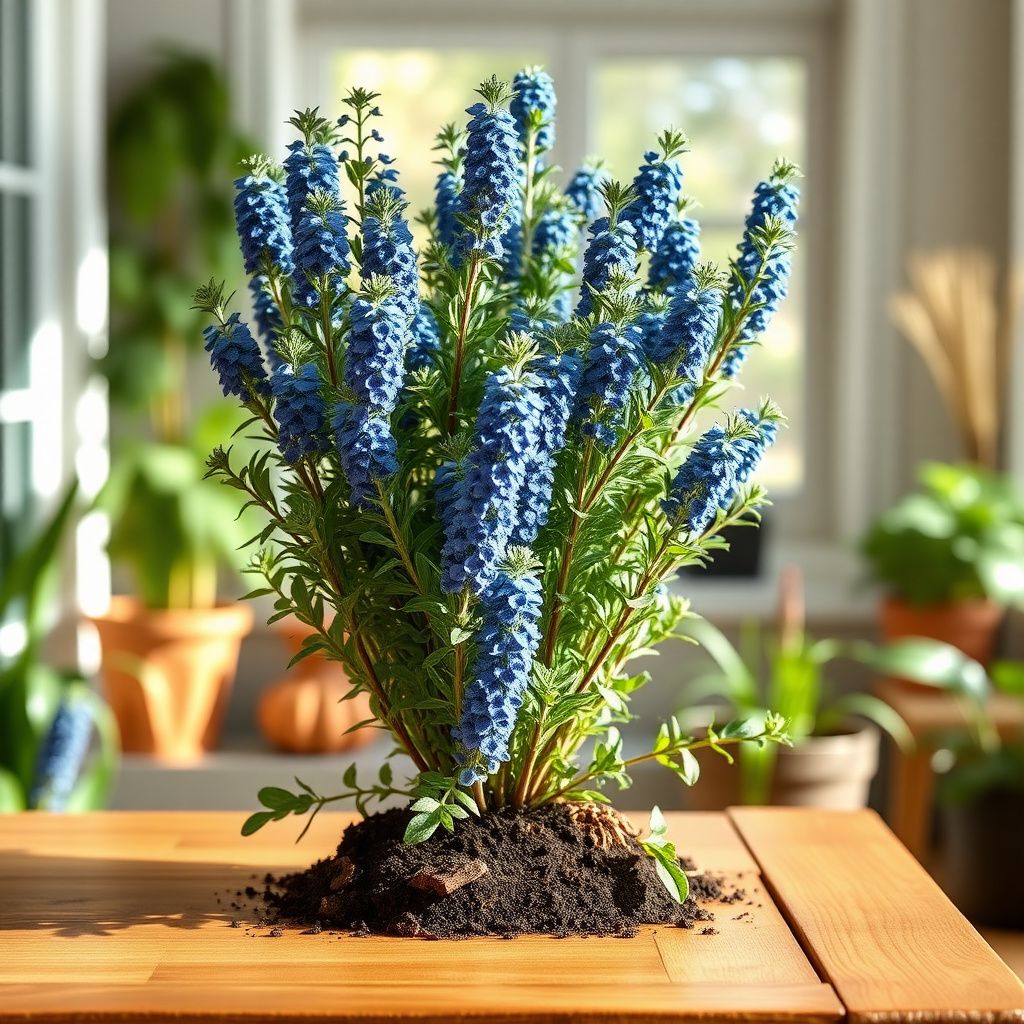 Blue Hyssop Plant Seeds for Gardening Essentials