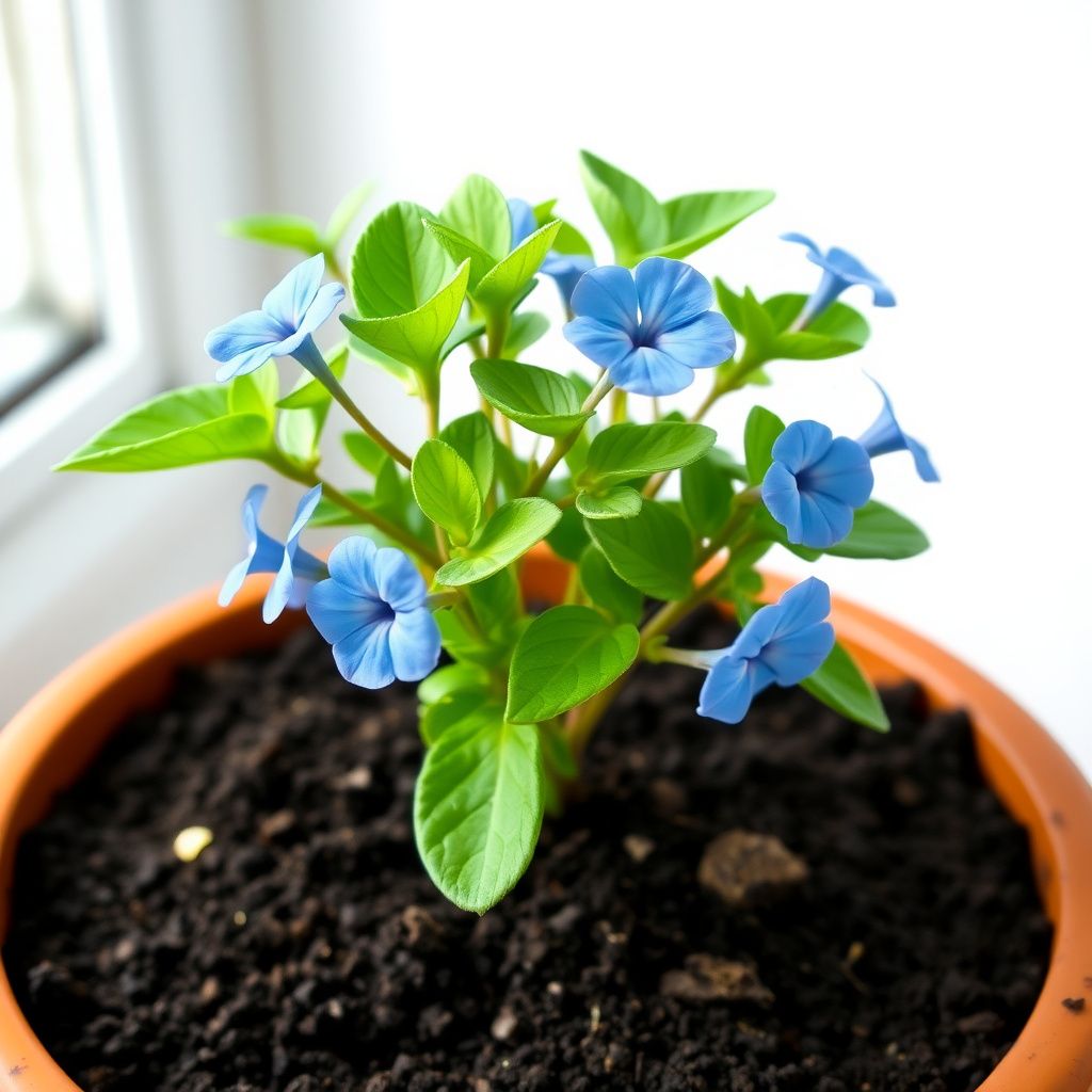 Baby-blue Eyes Seeds (Nemophila Menziesii) for Charming, Blue Blooms
