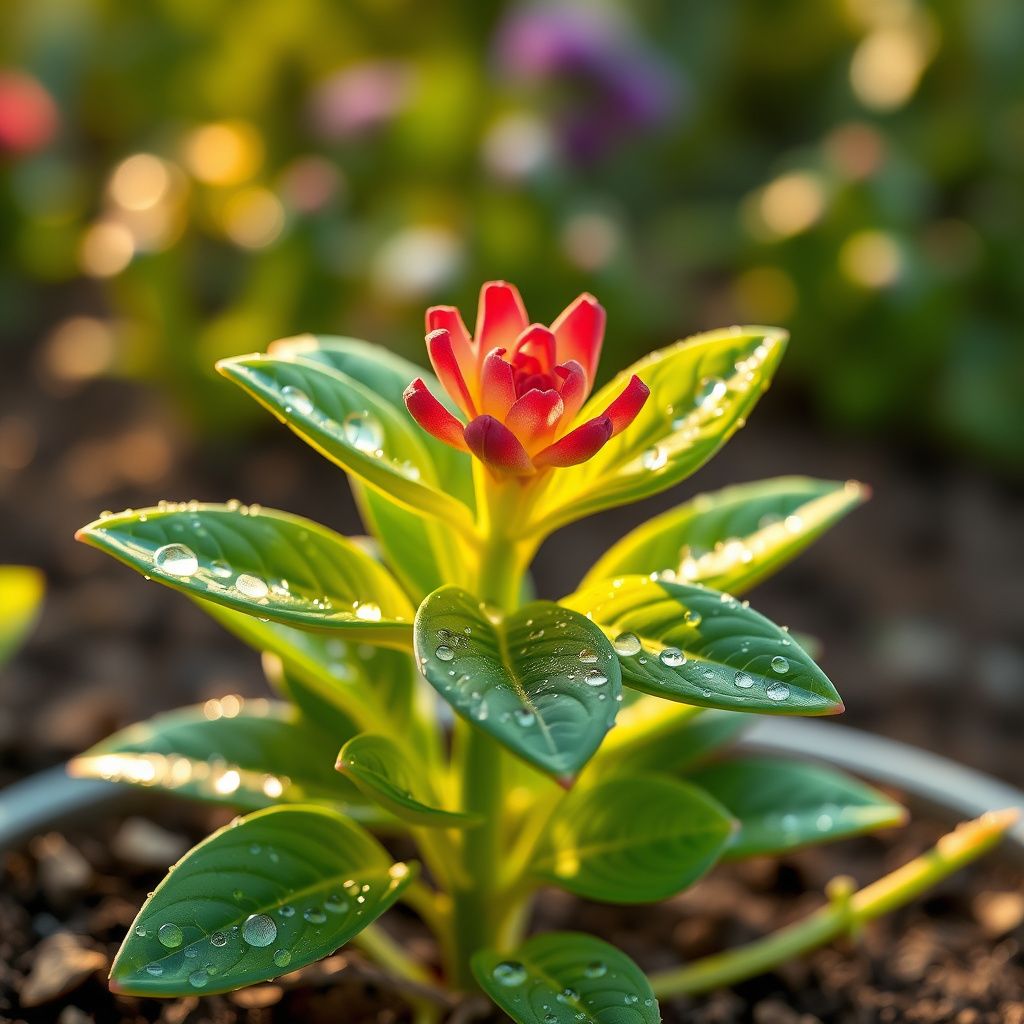 Mixed Euphorbia Milii Hybrid Flower seeds for Planting - Premium Quality, Heirloom & GMO Free Seeds for Home Garden