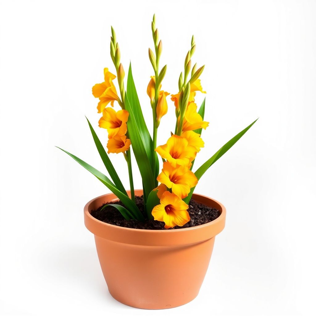 Yellow Orange Gladiolus Flower seeds for Planting Colorful Display Heirloom & GMO Free Seeds for Home Garden 
 
 Sale