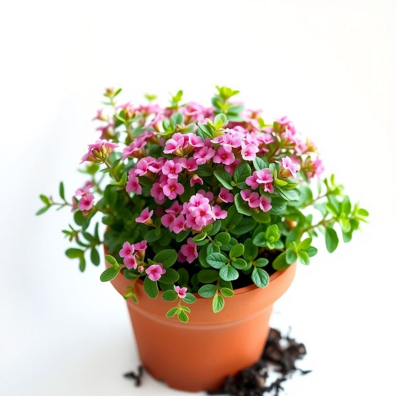 Pink Creeping Thyme Flower seeds for Planting Easy to Grow Heirloom & GMO Free Seeds for Home Garden