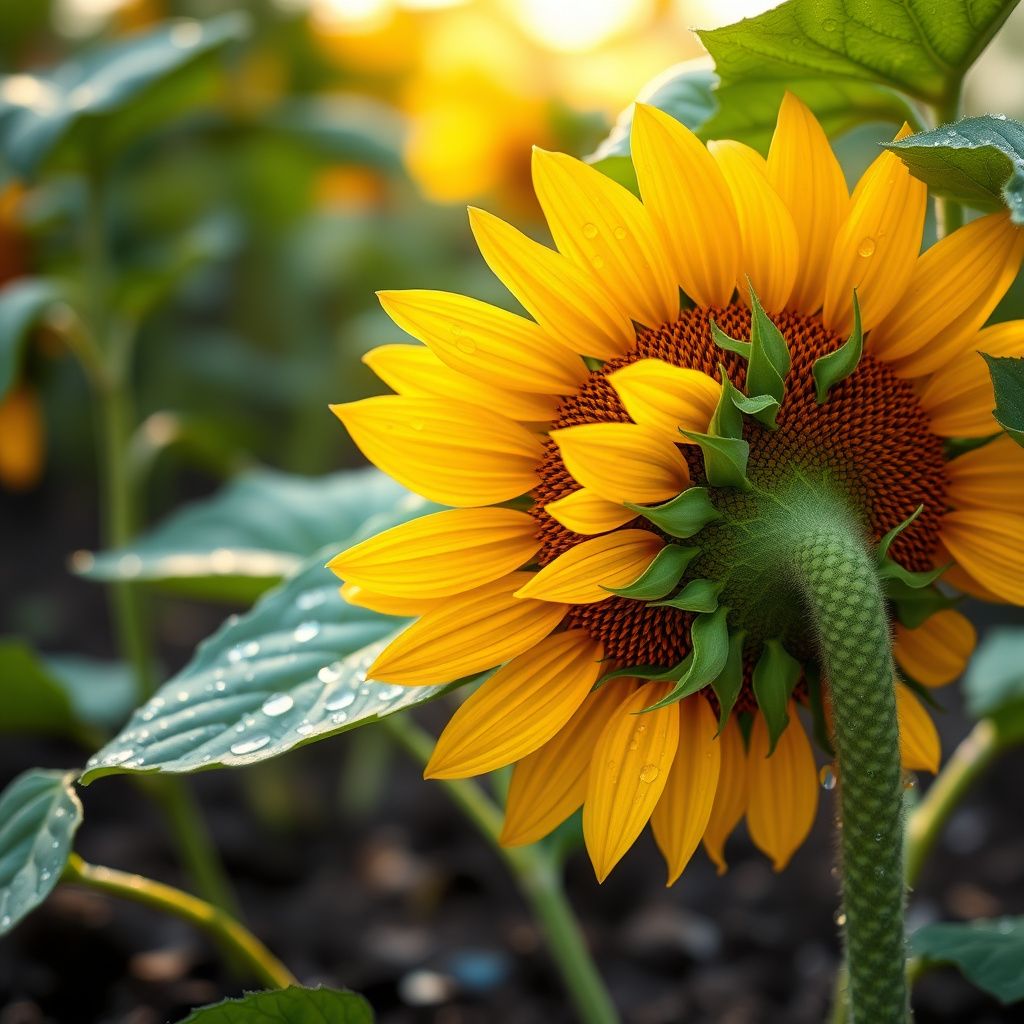 Sunflower Flower seeds for Planting - Fragrant Blossoms, Heirloom & GMO Free Seeds for Home Garden