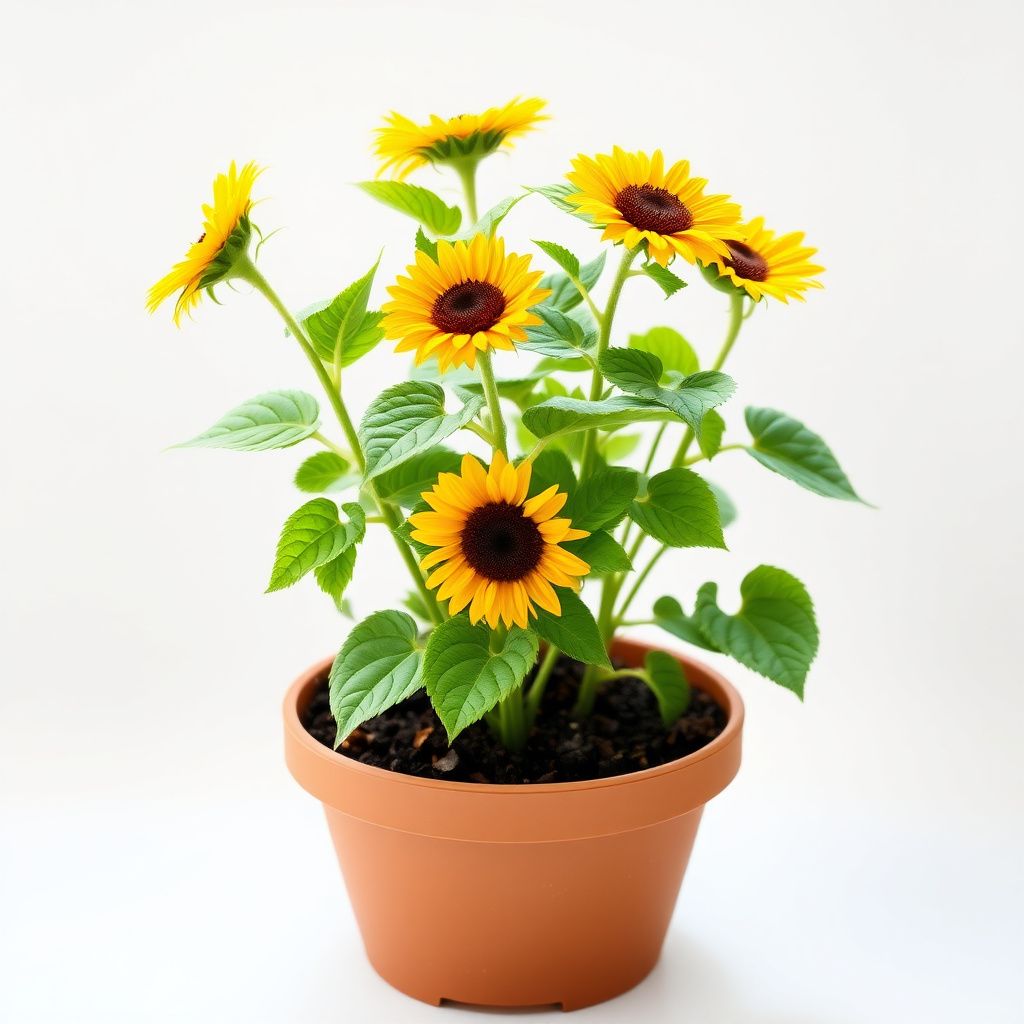 French Dwarf Sunflower Seeds for Planting flower bed