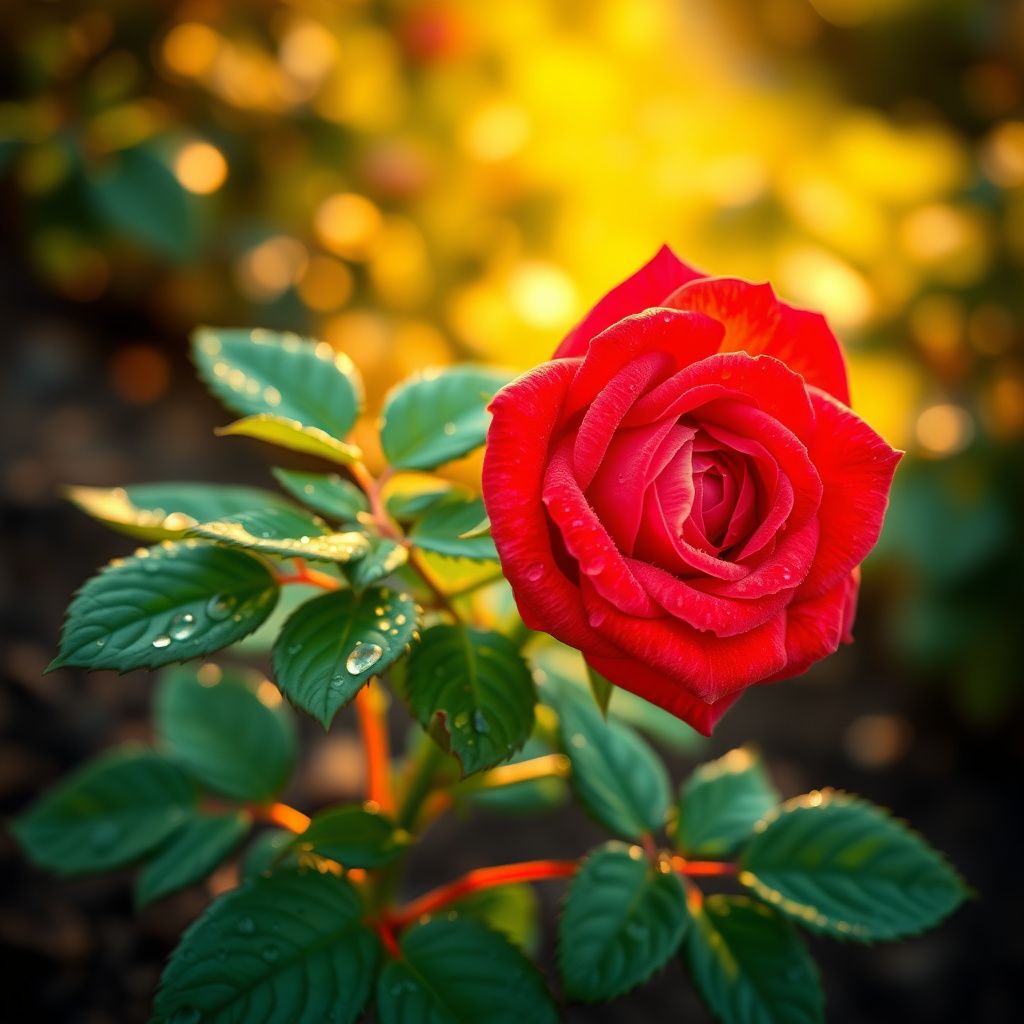 Rose Flower with Red Edge Seeds for Planting - Vibrant Floral Seeds for Your Garden