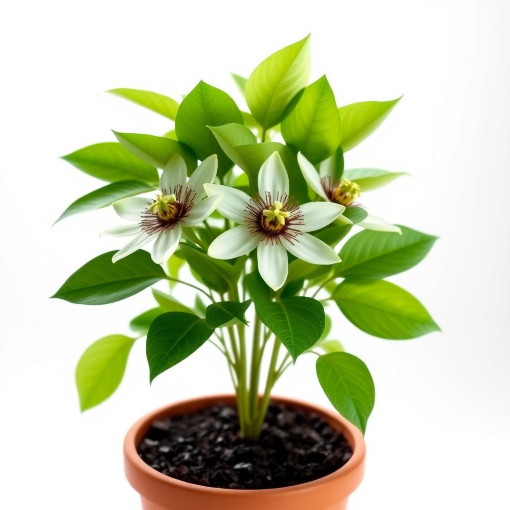 White Passiflora Biflora Flower seeds for Planting - Shade Tolerant, Heirloom & GMO Free Seeds for Home Garden