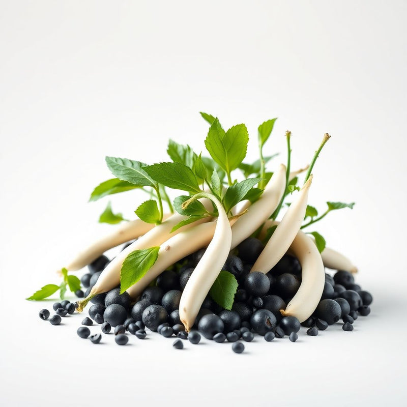 Black White Orka Beans Planting Seeds for Your Vegetable Garden
