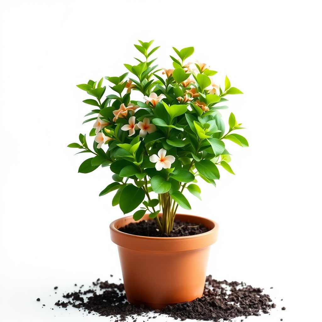 Coral Jasmine Flower Planting Seeds for Vibrant Garden Blooms