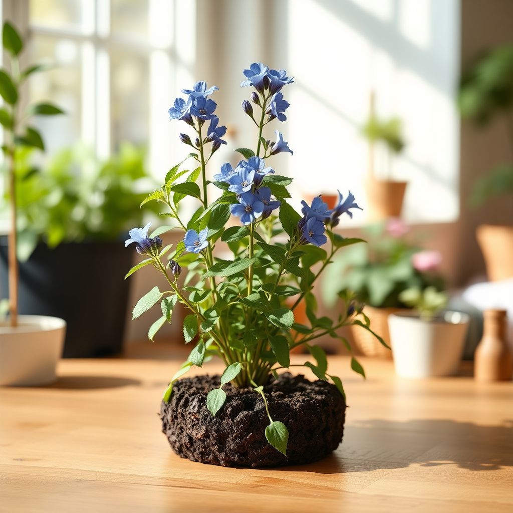Blue Skullcap Flower Seeds for Planting