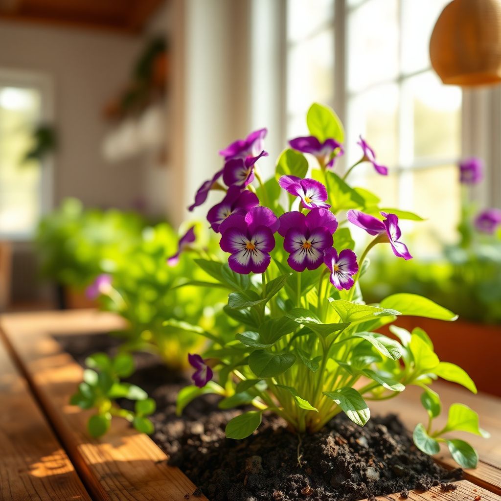 Viola Flower Seeds for Planting - Vibrant Blooms for Your Garden