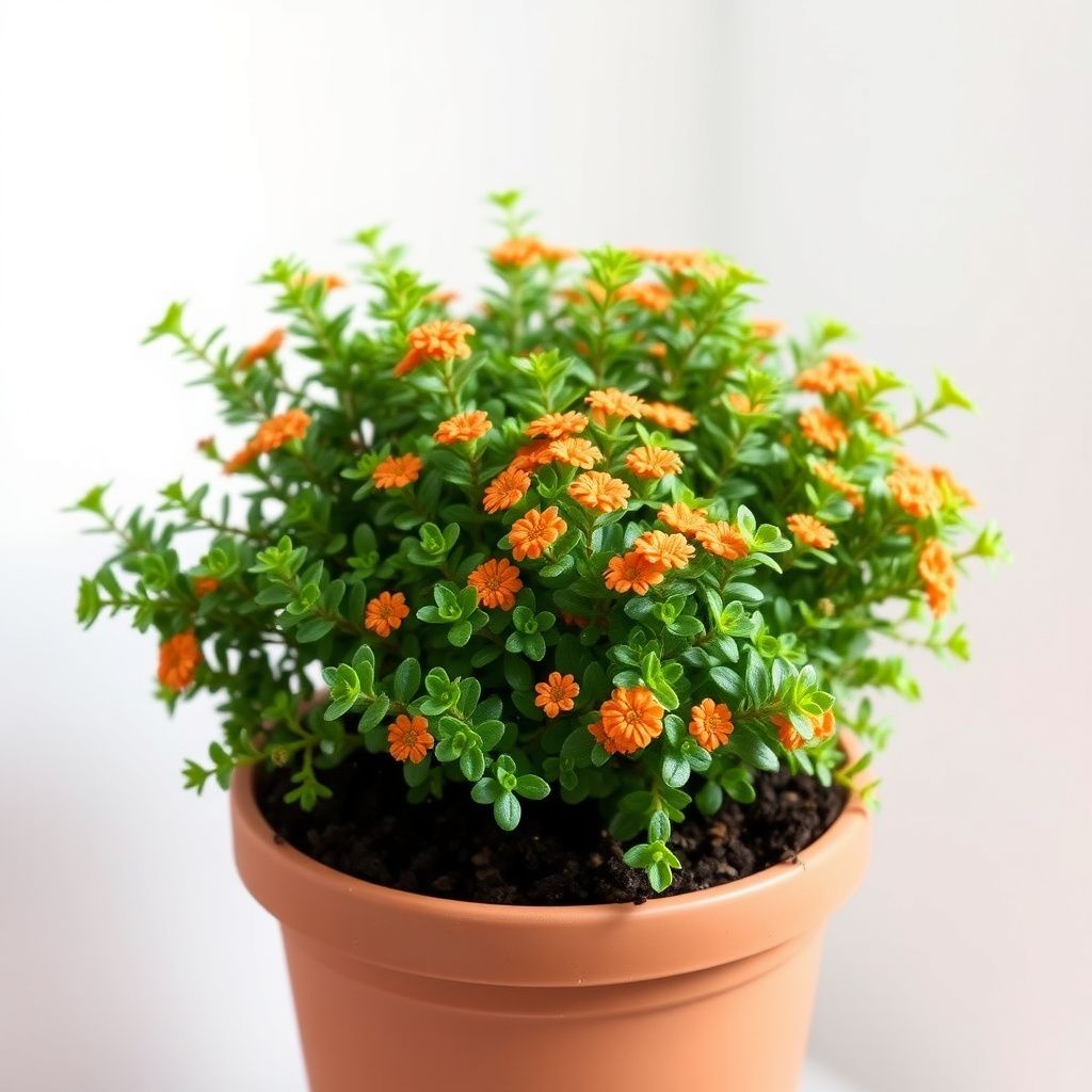 Thymus serpyllum Orange Creeping Thyme Seeds for Drought Tolerant Ground Cover Landscaping