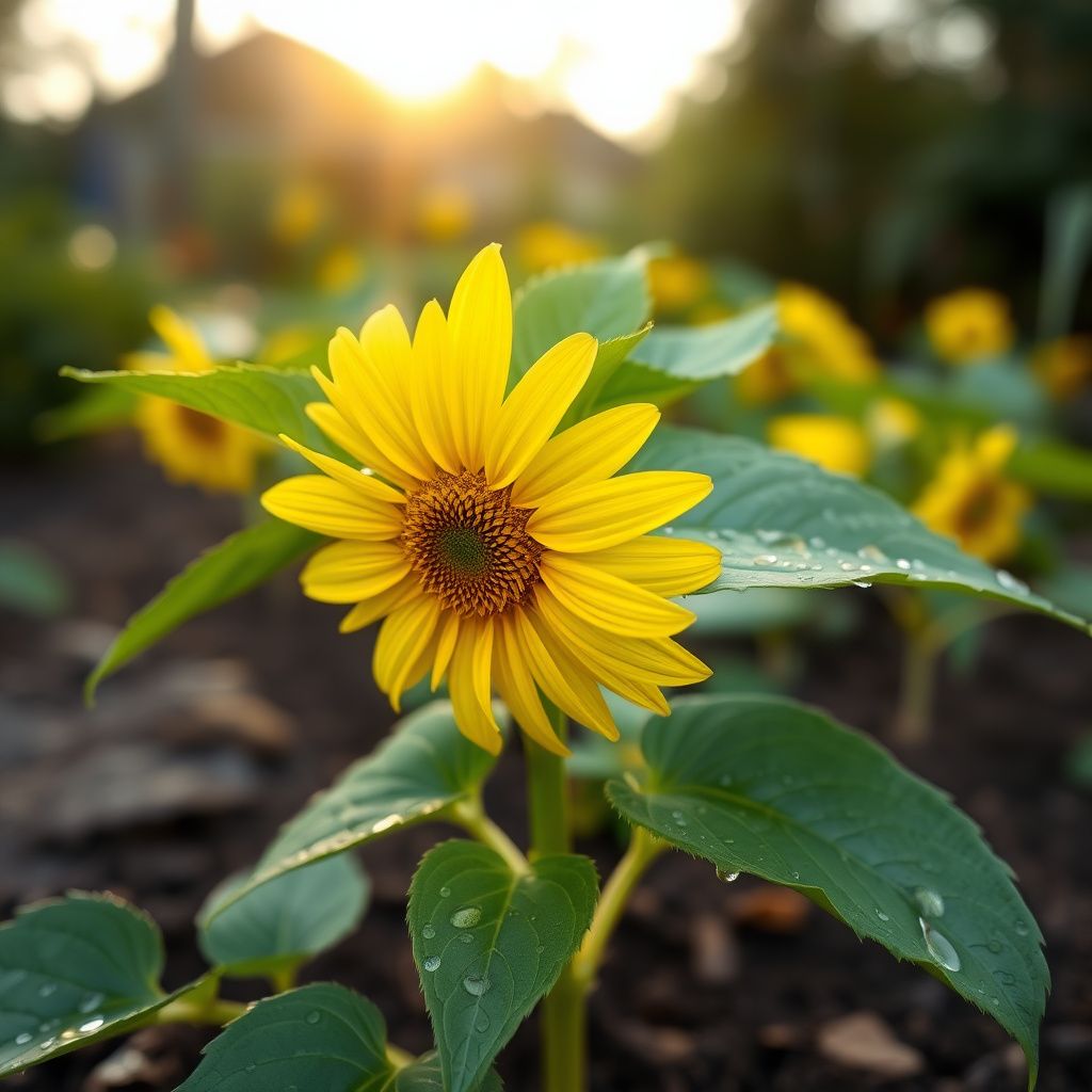 Yellow Lemon SunFlower seeds for Planting - Easy to Grow, Heirloom & GMO Free Seeds for Home Garden