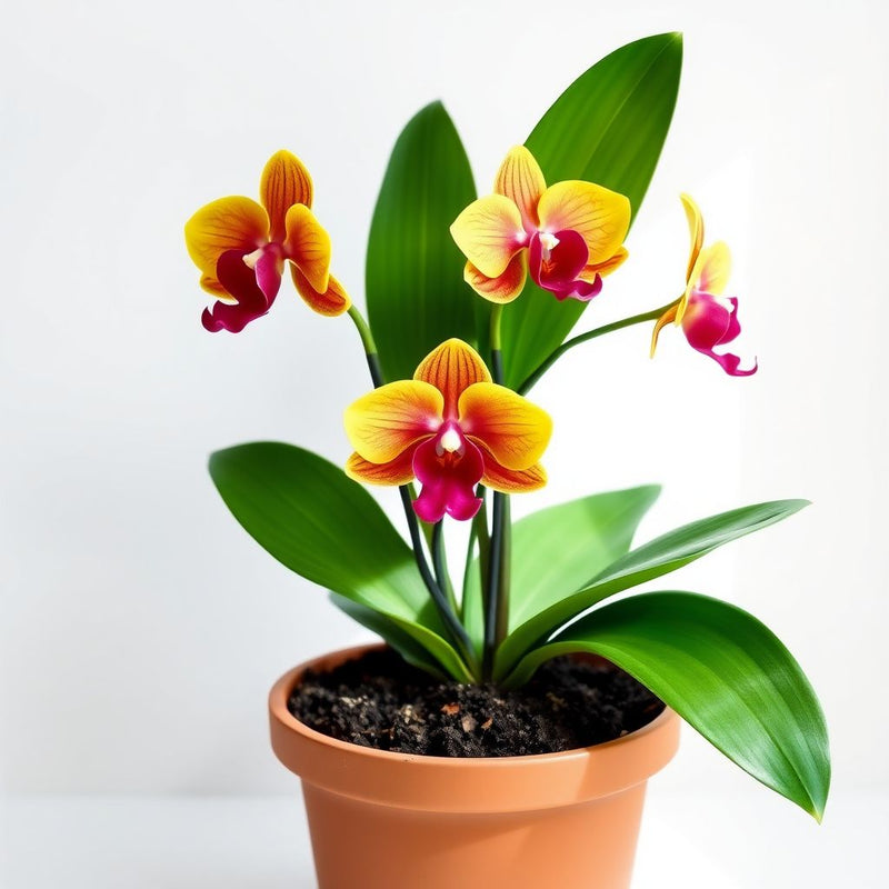 Yellow Red Phalaenopsis Orchid Flower Seeds Perfect for Borders Heirloom NonGMO Organic Garden Seeds for Planting
 
 Sale