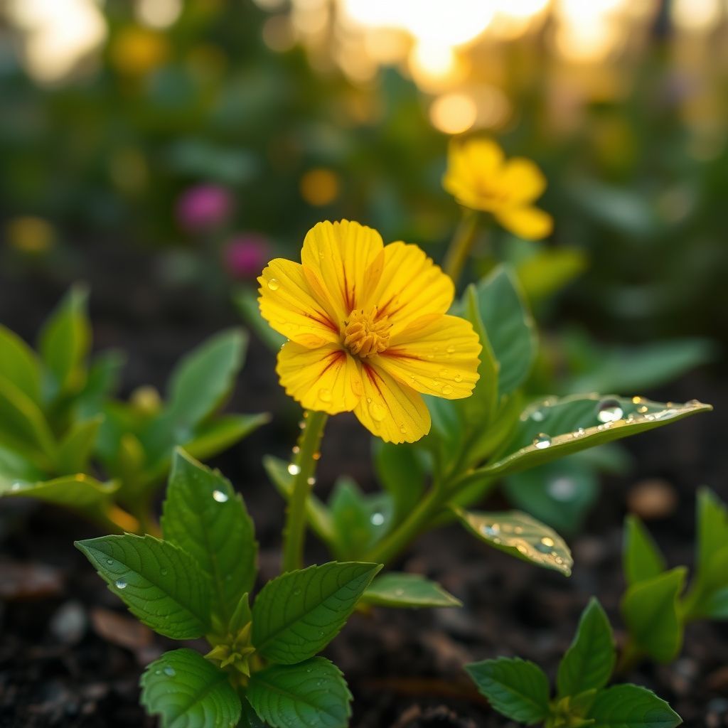 Yellow Red Four O'Clock Flower seeds for Planting - Wildflower Mix, Heirloom & GMO Free Seeds for Home Garden