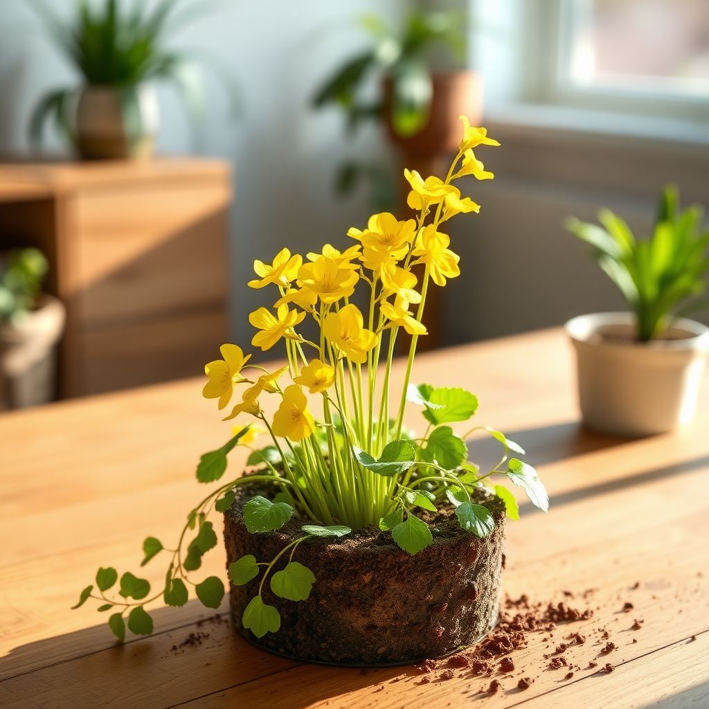 Yellow Utricularia Flower seeds for Planting - Easy to Grow, Heirloom & GMO Free Seeds for Home Garden